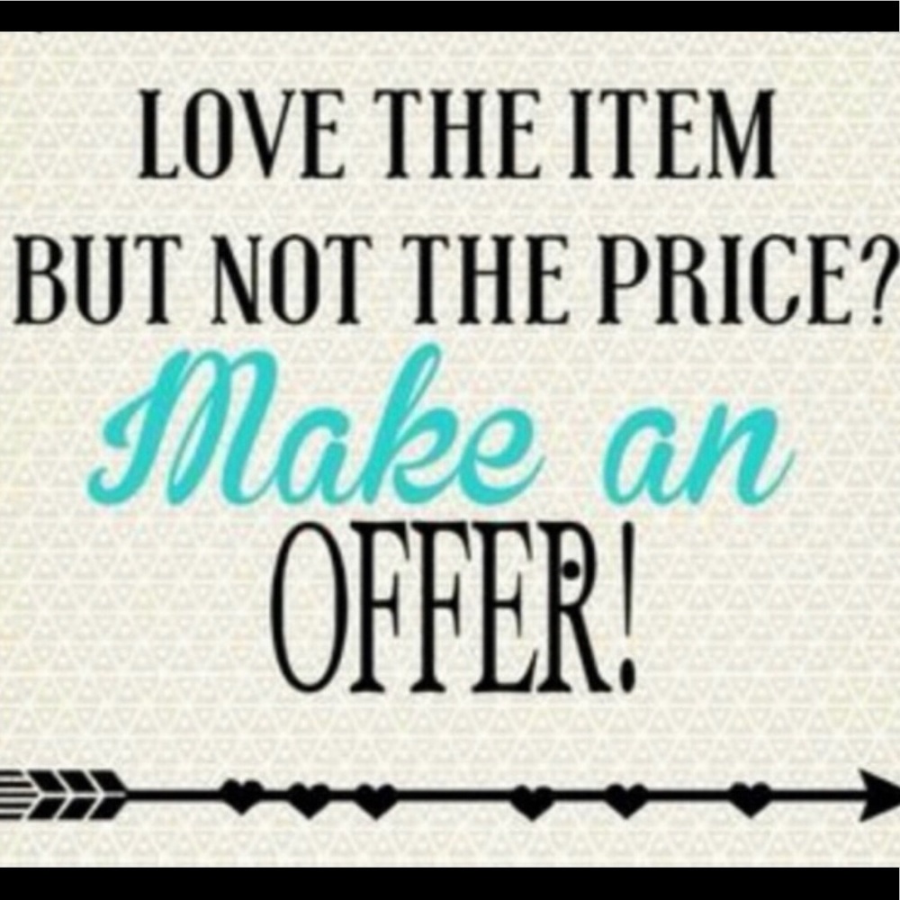 We accept Offers!!☺️